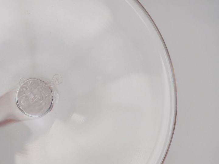 LALIQUE. Service de verres "Royaume", comprenant 18 pièces (complet, d