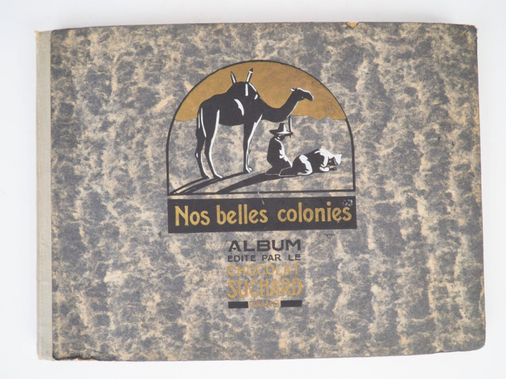 "Nos belles colonies". Album édité par le Chocolat Suchard. 300 vignet