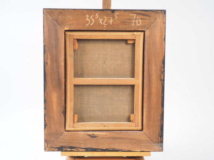 Ecole française XVIIème "Paire de portraits, Pillippe Le Clerc de Vign