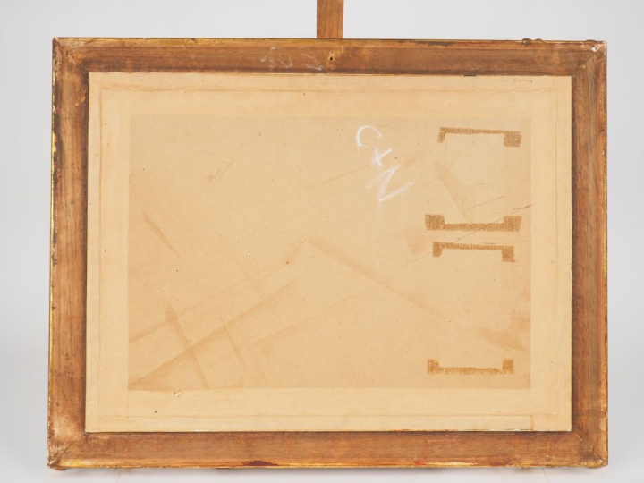 Victor GILBERT "Elégantes sur la plage" Aquarelle, signée en bas à gau