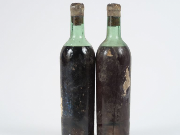2 BOUTEILLES CHÂTEAU RAYNE VIGNEAU 1er CC SAUTERNES - 1944 - 2 MEP-BEP
