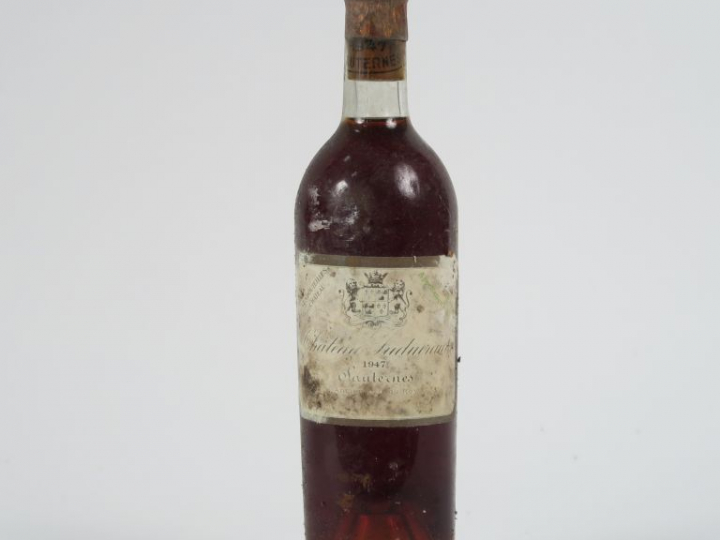 1 BOUTEILLE CHÂTEAU SUDUIRAUT 1er CC SAUTERNES - 1947 - BG/ELS/BS