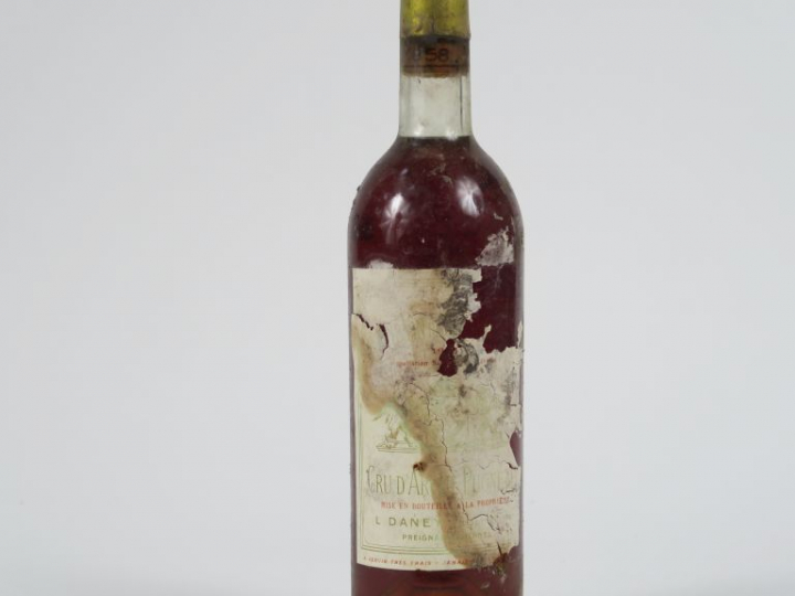 1 BOUTEILLE CRU D'ARCHE PUGNEAU SAUTERNES - 1958 - BG/EA/BS/BOUCHON ES