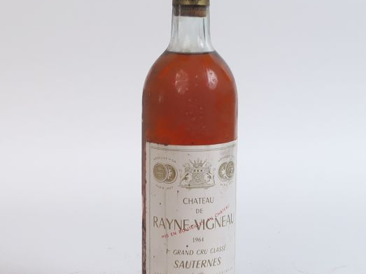 1 BOUTEILLE CHÂTEAU RAYNE VIGNEAU 1er CC SAUTERNES - 1964 - LB