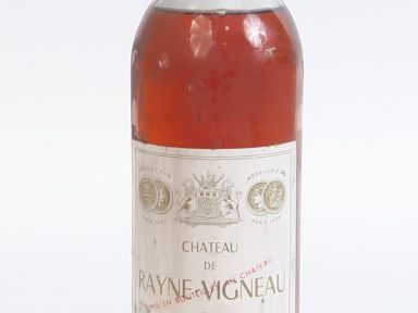 1 BOUTEILLE CHÂTEAU RAYNE VIGNEAU 1er CC SAUTERNES - 1964 - MEP