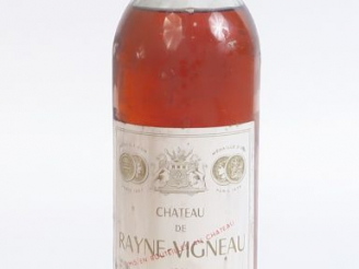 Vente aux enchères 1 BOUTEILLE CHÂTEAU RAYNE VIGNEAU 1er CC SAUTERNES - 1964 - MEP
