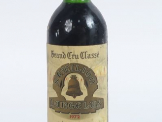 Vente aux enchères 1 BOUTEILLE CHÂTEAU L'ANGELUS GCC ST EMILION - 1972 - LB  