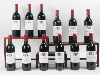 Vente aux enchères 12 BOUTEILLES CHÂTEAU BONALGUE POMEROL - 1990 - CBO - BG