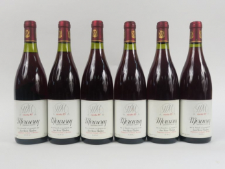 Vente aux enchères 6 BOUTEILLES MERCUREY J. P. MEULIEN - 1985