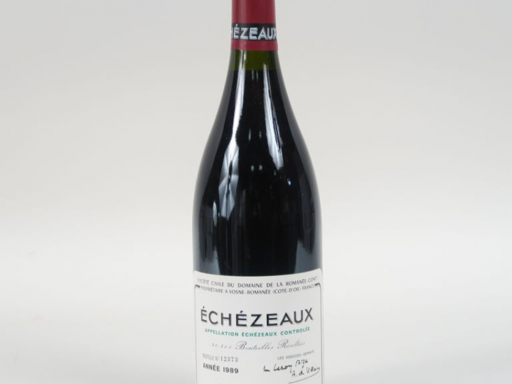 1 BOUTEILLE ÉCHÉZEAUX DOMAINE DE LA ROMANÉE CONTI - 1989 - 1,4 CM