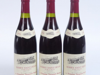 Vente aux enchères 3 BOUTEILLES MOREY ST DENIS 1er CRU DE LA RIOTTE DOMAINE TAUPENOT MERM