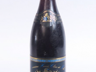 Vente aux enchères 1 BOUTEILLE CLOS DE VOUGEOT GC HENRI CLERC - 1995