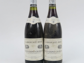 Vente aux enchères 2 BOUTEILLES NUITS ST GEORGES LABOURÉ ROI - 1996