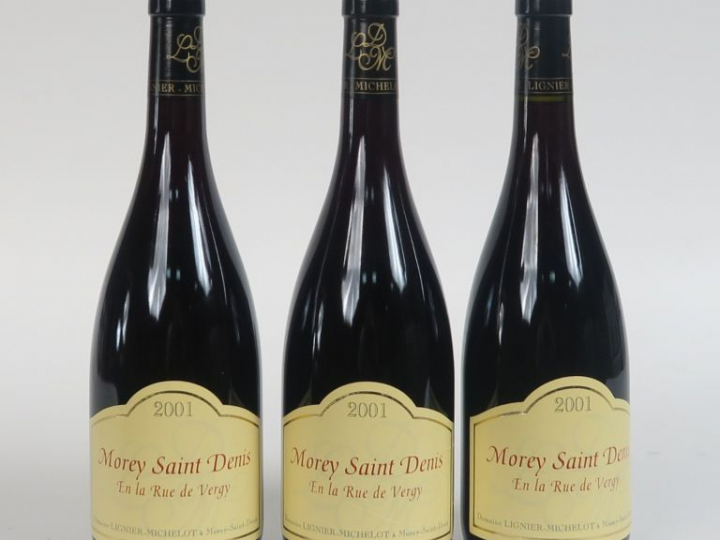 3 BOUTEILLES MOREY ST DENIS 'EN LA RUE DE VERGY' LIGNIER MICHELOT - 20