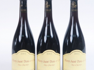 Vente aux enchères 3 BOUTEILLES MOREY ST DENIS 1er CRU 'AUX CHARMES' LIGNIER MICHELOT - 2
