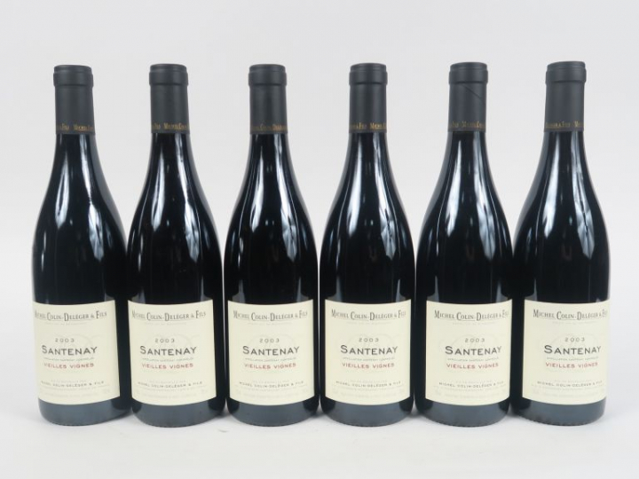 6 BOUTEILLES SANTENAY 'VIEILLES VIGNES' MICHEL COLIN DELEGER   FILS - 