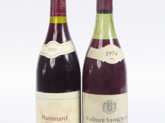 Vente aux enchères 2 BOUTEILLES : 1 BOUTEILLE POMMARD DOMAINE VIRELY ARSELIN 2000 - 1 BOU