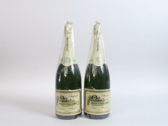 Vente aux enchères 2 MAGNUMS CHAMPAGNE JEAN COLLARD 1er CRU 'BLANC DE BLANCS'