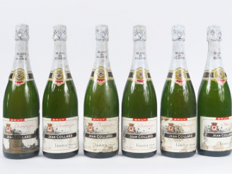 Vente aux enchères 6 BOUTEILLES CHAMPAGNE JEAN COLLARD 1er CRU 'BLANC DE BLANCS'