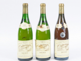 Vente aux enchères 3 BOUTEILLES VOUVRAY 'VIEILLES VIGNES' DOUX DOMAINE GUERTIN BRUNET : 1
