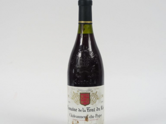 Vente aux enchères 1 BOUTEILLES CHÂTEAUNEUF DU PAPE DOMAINE DE LA FONT DU ROI - 1998 - 2 
