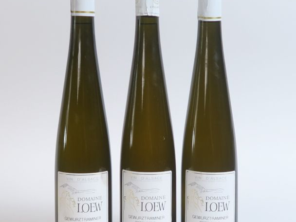 3 BOUTEILLES GEWURZTRAMINER OSTENBERG LEON BLUM DOMAINE LOEW - 1997 - 