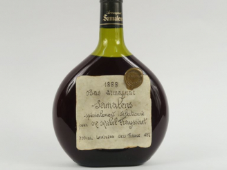 Vente aux enchères 1 BOUTEILLE BAS ARMAGNAC SAMALENS 42° - 1888