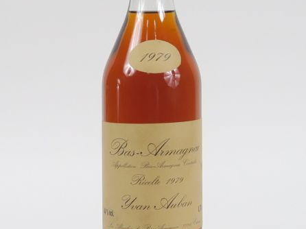 1 BOUTEILLE BAS ARMAGNAC YVAN AUBAN 44° - 1979 - COFFRET