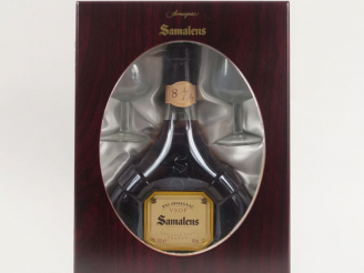 Vente aux enchères 1 BOUTEILLE BAS ARMAGNAC SAMALENS V.S.O.P. 8 ANS - COFFRET