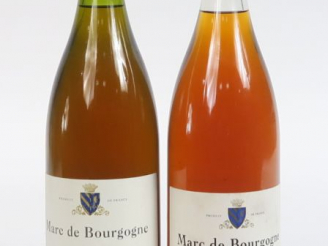 Vente aux enchères 2 BOUTEILLES MARC DE BOURGOGNE P. BOUZEREAU EMONIN 42°