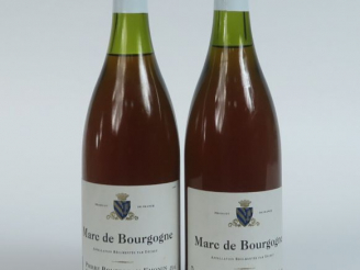 Vente aux enchères 2 BOUTEILLES MARC DE BOURGOGNE P. BOUZEREAU EMONIN 42°