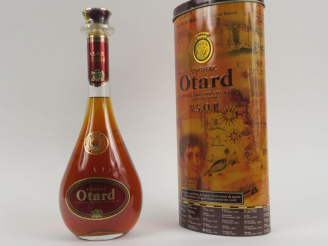 Vente aux enchères 1 BOUTEILLE COGNAC OTARD V.S.O.P. - COFFRET