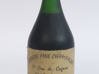 Vente aux enchères 1 BOUTEILLE GRANDE FINE CHAMPAGNE 1er CRU DE COGNAC 'VIEILLE RESERVE' 