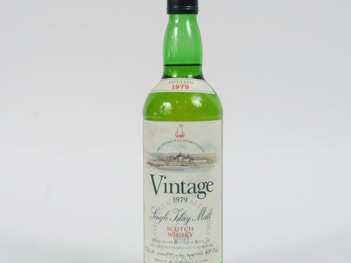 1 BOUTEILLE WHISKY VINTAGE 'SINGLE ISLAY MALT' THE VINTAGE MALT WHISKY