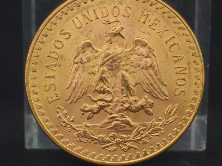 Pièce de 50 pesos or 1947 Frais de vente : 5 % TTC