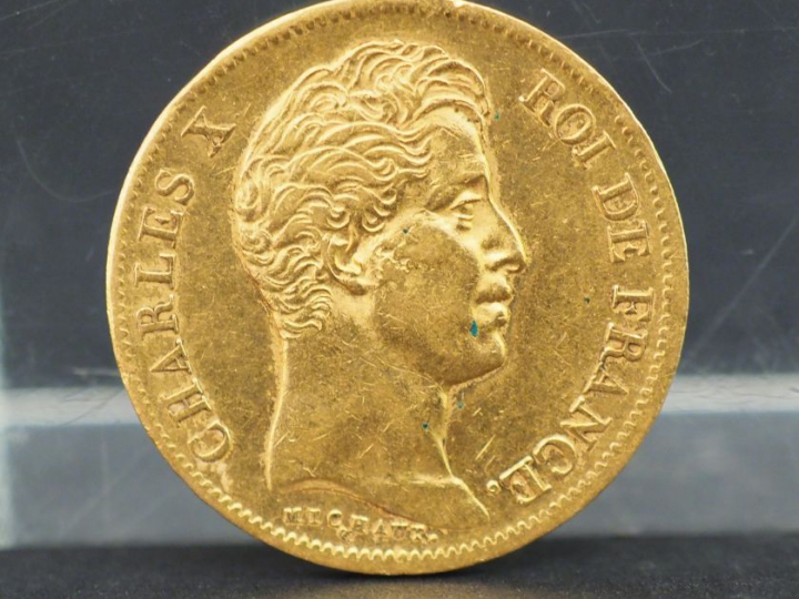 Pièce de 40 francs or 1830 Frais de vente : 5 % TTC