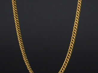 Vente aux enchères Collier en or. Poids : 12,15 g