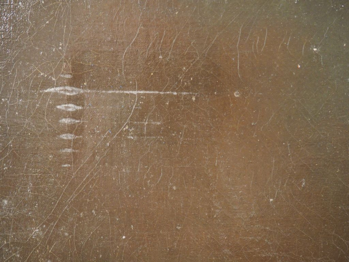 Ecole française XIXème. "Portrait d'élégante". Huile sur toile. Dim. 9