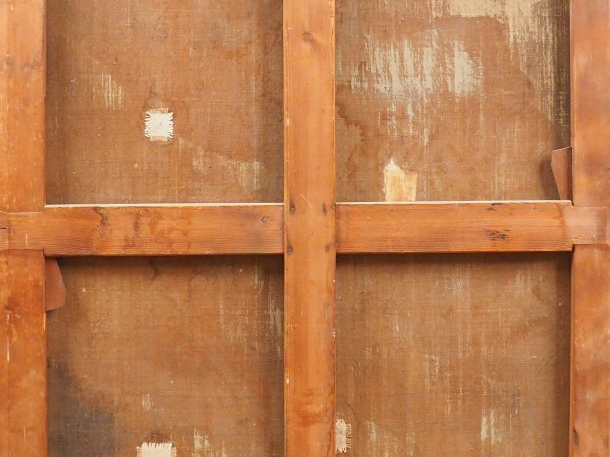 Ecole française XIXème. "Portrait d'élégante". Huile sur toile. Dim. 9