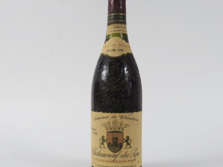 1 BOUTEILLE CHATEAUNEUF DU PAPE 'SEIGNEUR DE CHANDIOU' JAUME - 1985 - 