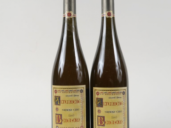 2 BOUTEILLES ALTENBERG DE BERGHEIM GC MARCEL DEISS - 2005