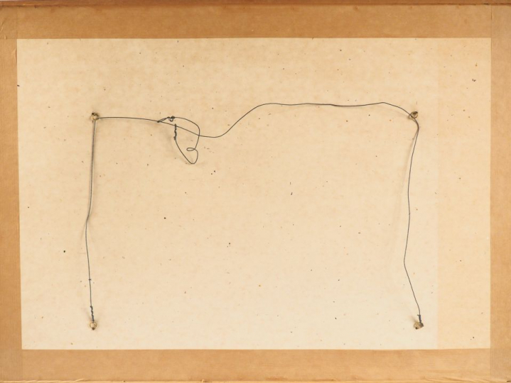 TU DUYEN "le songe" Aquarelle sur soie, signée en bas à droite  Dim. 4