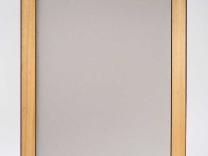 FRANCK L. "Danseuse au tutu bleu". Aquarelle sur papier, signée en bas