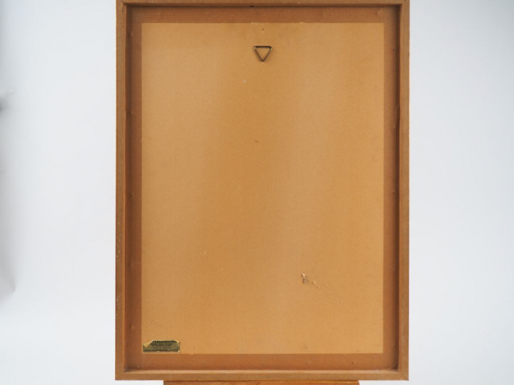 S. FREDRIKSEN. "Etude de nus". Dessin aux trois crayons signé en bas à