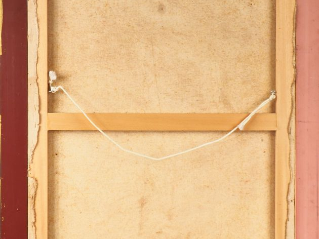 Jean Emile LAURENT. "Le port de St Tropez". Huile sur toile, signée en