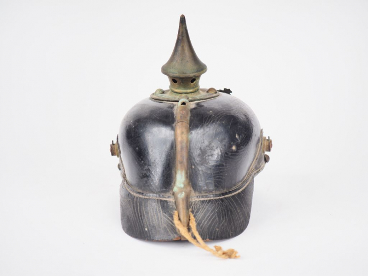 Casque troupe Wurtembourgeois d'infanterie modèle 1895, manque jugulai