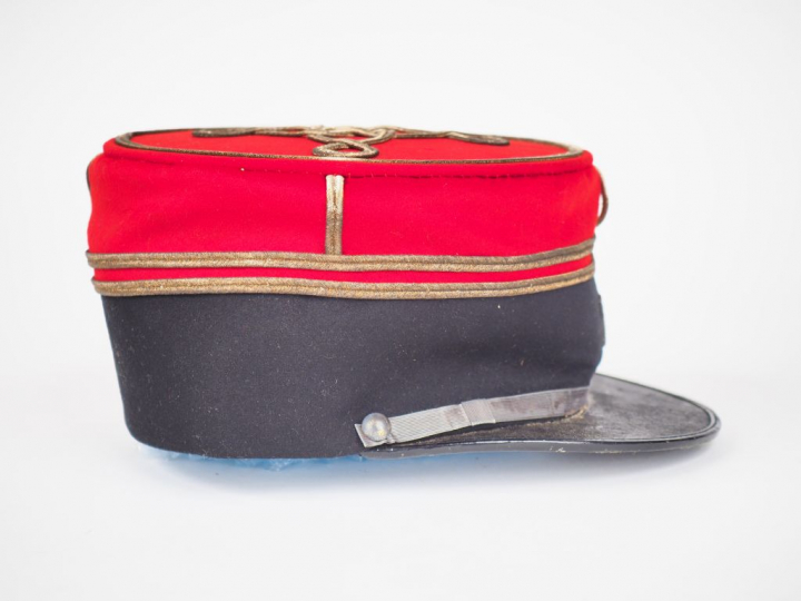Képi foulard d'un lieutenant d'infanterie du 23ème époque Troisième Ré