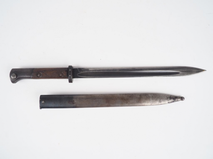 Baïonnette tchécoslovaque pour Mauser type 24 (T) Fabrication de 1928,