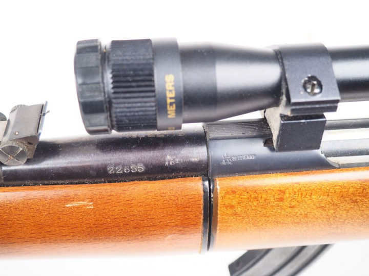 Carabine semi automatique démontable SIDNA calibre 22 LR stutzen modèl
