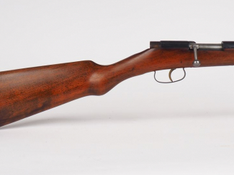Vente aux enchères Carabine FRANCIA mono coup de jardin en calibre 14mm. Mécanisme foncti